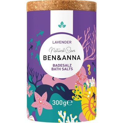 Ben&Anna Lavender soľ do kúpeľa 300 g