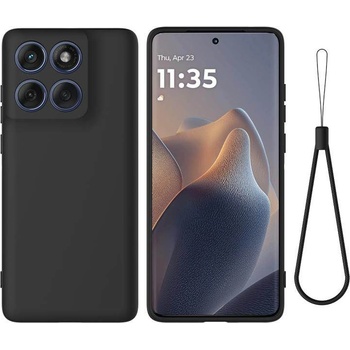 Motorola Защитен силиконов калъф за Motorola Moto G67 Power 5G / G57 Power 5G - Плътен цвят, Удароустойчив, Вкл. Протектор - 4 Цвята