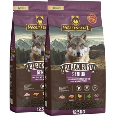 Wolfsblut Black Bird Senior 2 x 12,5 kg
