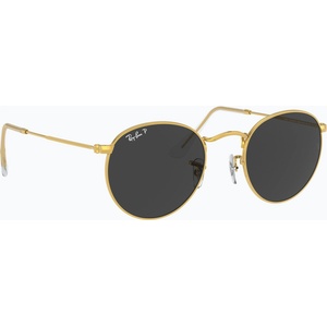 Ray-Ban Слънчеви очила Ray-Ban Round Metal gold/black polarized Слънчеви очила