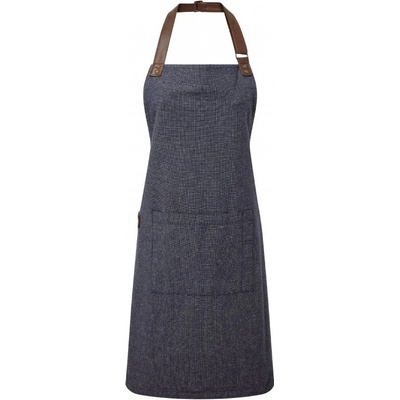 Premier Workwear Pracovní zástěra s kapsou za krk PR144 Navy Pantone 2766 72x86cm