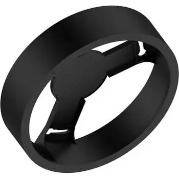 Image 1 of OSRAM ЧЕРНА РАМКА ЗА led ЛУНА ОТКРИТ МОНТАЖ dl ip44 frame dn 115 bk ledvance (ledvance 4099854561900)