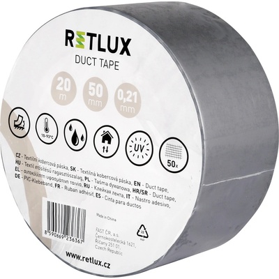 Retlux RIT DT2 Duct tape 20m x 50mm – Zboží Dáma