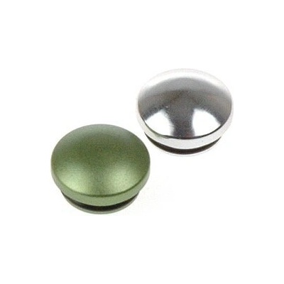 XCEED 18 mm aluminum cap green & silver