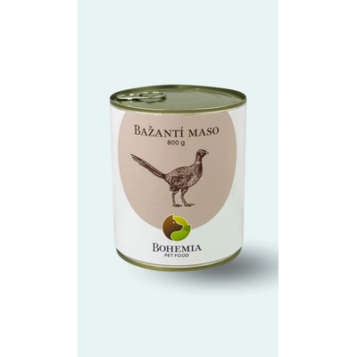 Bohemia Pet Food Bažantí ve vlastní šťávě 800 g