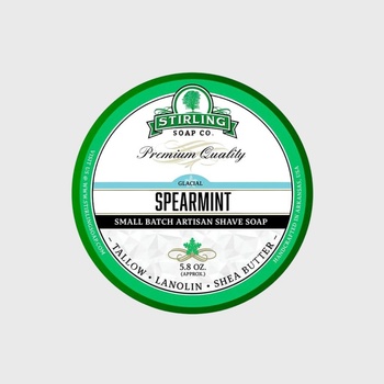 Stirling Soap Company Spearmint mýdlo na holení 170 ml