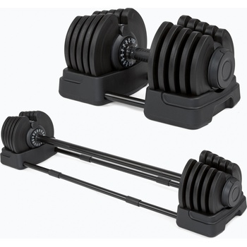 XTREXO Дъмбел/щанга 2в1 XTREXO TRX-ABD40 1-40 кг black/orange