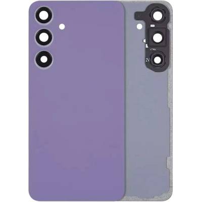 Zadní sklo + kryt kamery Samsung Galaxy S24+ 5G bez loga – Aftermarket Plus – kobaltově fialové SAM3720