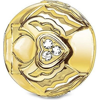 Thomas Sabo Korálek Anděl se srdcem K0223 414 14 Karma Beads yellow g