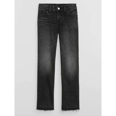 GAP Dětské džíny straight mid rise černá 1200116598753