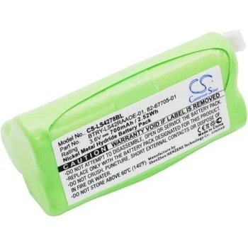 Cameron Sino Батерия за баркод скенер LS4278 SYMBOL NiMH 3.6V 700mAh Cameron Sino (CS-LS4278BL)
