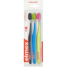 Elmex Swiss Made zubné kefky ultra soft 3 ks