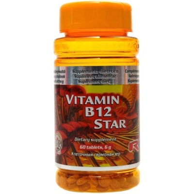 Starlife Vitamin B12 Star 60 kapslí