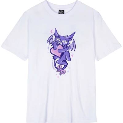 Santa Cruz Дамска тениска Santa Cruz Women's Night Critter Front T-Shirt - White - размер 8 (UK) (916-5118-0212)