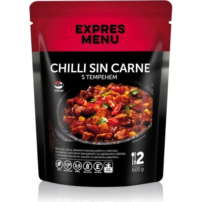 EXPRES MENU Chilli Sin Carne s tempehom 600 g