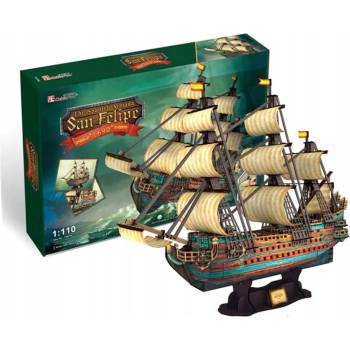 CubicFun 3D puzzle Loď The Spanish Armada San Felipe 248 ks