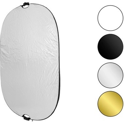 Odrazová doska (H) 5-in-1/150x200cm, vrátane 2x statívových hláv, FOMEI