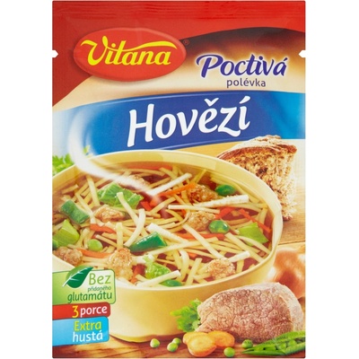 Vitana Polévka Poctivá Hovězí 81g