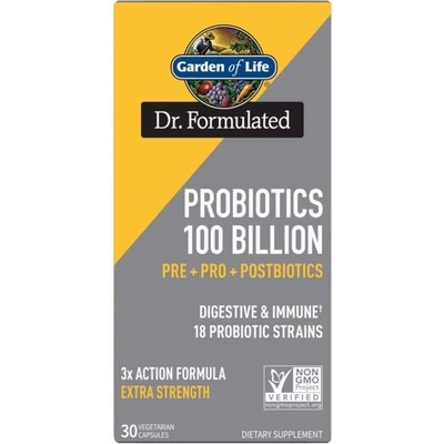 Garden of Life Dr. Formulated Probiotics 100 miliard CFU 30 kapslí