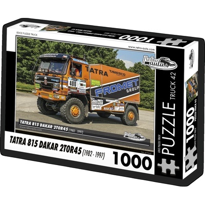 RETRO-AUTA TRUCK č 42 Tatra 815 Dakar 2T0R45 1982 1997 1000 dielov