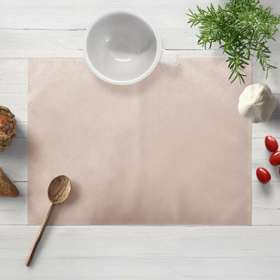 Biante Sametové prostírání Velvet Premium SVP-020 Béžové 30x40cm