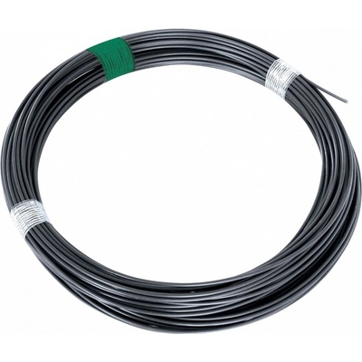 Napínací drát poplastovaný Zn+PVC, antracit, 78 m