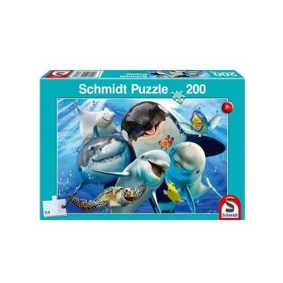 Schmidt Spiele Puzzle 200 Underwater Friends G3