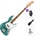 Squier Affinity Series Active Jazz Bass LRL SET Mystic Sea Foam Green Електрическа бас китара
