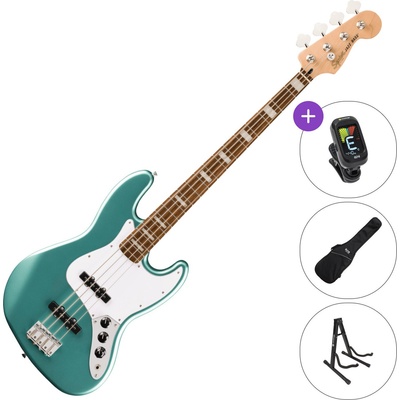 Squier Affinity Series Active Jazz Bass LRL SET Mystic Sea Foam Green Електрическа бас китара