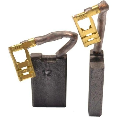Asein 1899.08J Náhradní uhlíky (2ks) pro stroje METABO (6,3 x 16 x 26 mm), typ 533