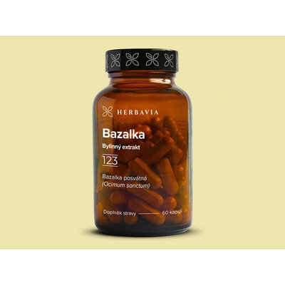 Herbavia Bazalka posvátná bylinný extrakt 60 kapslí