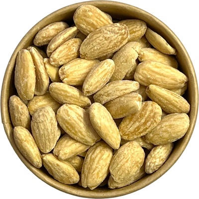 Nutworld Mandle loupané pražené solené JUMBO 200 g