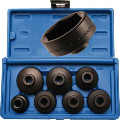 BGS Technic Sada klíčů na olejové filtry Ø 24 - 38 mm 7dílná BGS 8377