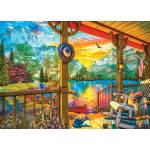 EUROGRAPHICS - Puzzle Davison: Early Morning Fishing - 500 piese