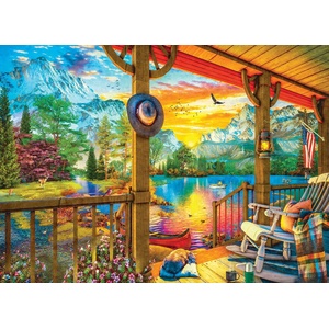 EUROGRAPHICS - Puzzle Davison: Early Morning Fishing - 500 piese