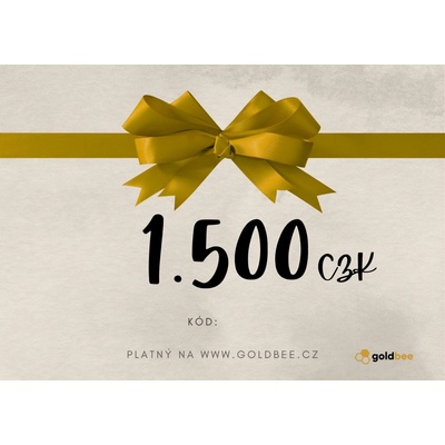 Dárkový Poukaz GoldBee 1500 Kč