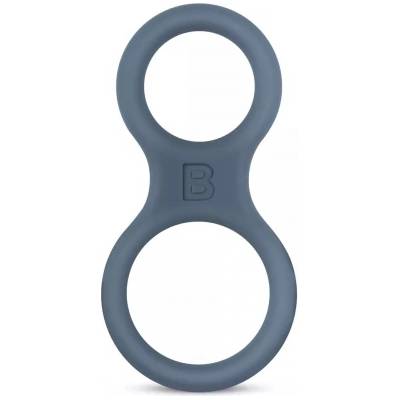 Boners Двоен силиконов пенис пръстен Boners Cock and Ball Ring
