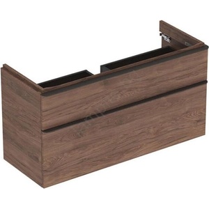 Geberit 500.355. JR. 1 - Шкаф за баня под мивка Smyle Square 61, 7x118, 4 cm орех (GB0127)