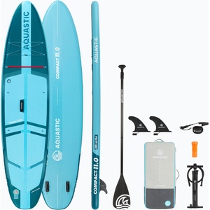 HAJDU Комплект надуваема дъска SUP Compact 11'0" синя