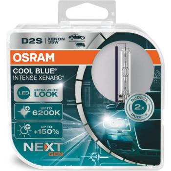 OSRAM COOL BLUE INTENSE (NEXT GEN) D2S P32d-2 85V 35W (2ks) (66240CBN-HCB)