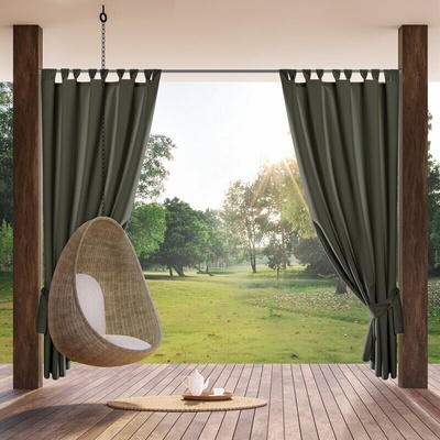 ZÁHRADNÝ ZÁVES GARDEN NA SUCHÝ ZIPS 155X260 GRAFITOVÝ