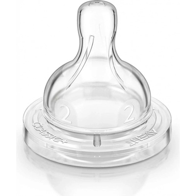 Philips Avent cumlík Anti colic/Classic pomalý průtok bílá 2 ks