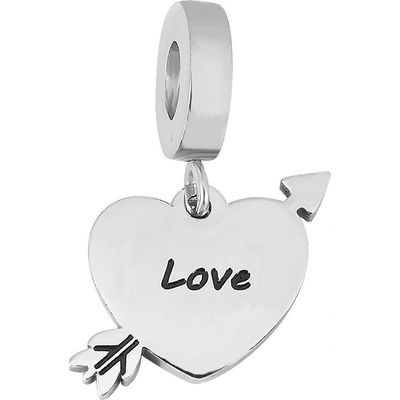 Bruno Visací přívěsek na náramek SRDCE AMORŮV ŠÍP S3920