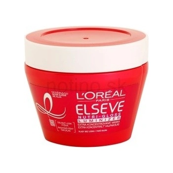 L'Oréal Elséve Nutri Gloss Luminizer maska na vlasy pro oslnivý lesk 300 ml