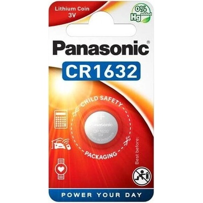 Panasonic Батерия литиева cr1632 3v panasonic, 1 бр. блистер /цена за 1 бр. / (pan-bl-cr1632)