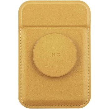 UNIQ Flixa magnetická peňaženka a stojanček s úchytom, Canary žlté