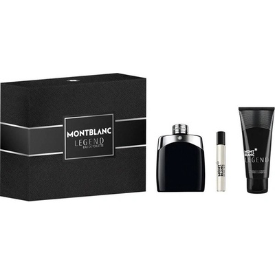 Mont Blanc Legend Комплект (EDT 100ml + SG 100ml + EDT 7.5ml) за Мъже