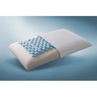 Ložnice21. Pamäťový vankúš ClimaActive Wellness modrý 2ks 42x72x12