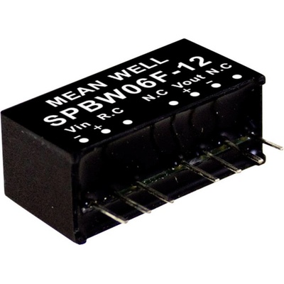 MEAN WELL SPBW06F-05 DC / DC menič napätia, modul 1.2 A 6 W Počet výstupov: 1 x