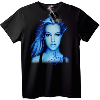 NOONEBRAND Тениска Britney Spears Подпис - 6XL, White
